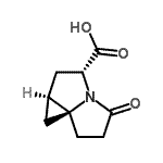 CAS#: 433715-58-3， (1aR,3R,7aS)-5-Oxohexahydro-5H-Cyclopropa[g]Pyrrolizine-3-Carboxylic Acid