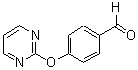 structure of CAS# 433920-92-4, 4-(2-Pyrimidinyloxy)Benzaldehyde;[67-36-7];4-(2-Pyrimidinyloxy)benzenecarbaldehyde;4-(pyrimidin-2-yloxy)benzaldehyde