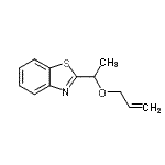 CAS#: 433924-22-2， 2-[1-(Allyloxy)Ethyl]-1,3-Benzothiazole