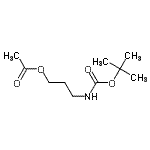 CAS#: 433925-63-4， 3-({[(2-Methyl-2-Propanyl)Oxy]Carbonyl}Amino)Propyl Acetate