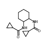 CAS#: 433942-03-1， N,N'-1,2-Cyclohexanediyldicyclopropanecarboxamide