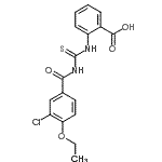 CAS#: 433943-85-2， 2-{[(3-Chloro-4-Ethoxybenzoyl)Carbamothioyl]Amino}Benzoic Acid