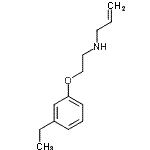 CAS#: 433944-62-8， N-[2-(3-Ethylphenoxy)Ethyl]-2-Propen-1-Amine