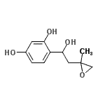 CAS#: 433955-14-7， 4-[1-Hydroxy-2-(2-Methyl-2-Oxiranyl)Ethyl]-1,3-Benzenediol
