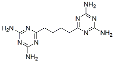 CAS 登录号:4341-27-9, 6,6'-(丁烷-1,4-二基)二(1,3,5-三嗪-2,4-二胺)