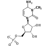CAS#: 4343-64-0， 3-Methyl-5'-O-Phosphonato-3,4-Dihydrocytidine