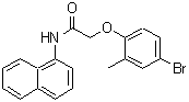 CAS#: 434310-11-9， 2-(4-Bromo-2-Methylphenoxy)-N-(1-Naphthyl)Acetamide