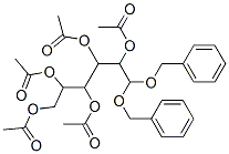 CAS 登录号：4356-97-2， [3,4,5,6-四乙酰氧基-1,1-二(苯基甲氧基)己烷-2-基]乙酸酯