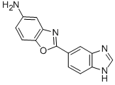 structure of CAS# 436086-85-0, 2-(1H-Benzoimidazol-5-Yl)-Benzooxazol-5-Ylamine;[2-(3H-Benzimidazol-5-Yl)-1,3-Benzoxazol-5-Yl]Amine;Zinc00279977;2-(1H-Benzoimidazol-5-Yl)-Benzooxazol-5-Ylamine