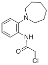 结构式 CAS# 436087-22-8, N-(2-氮杂环庚-1-基-苯基)-2-氯-乙酰胺
