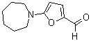 结构式 CAS# 436088-58-3, 5-氮杂环庚-1-基-呋喃-2-甲醛