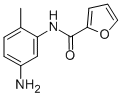 structure of CAS# 436089-27-9, Furan-2-Carboxylic Acid (5-Amino-2-Methyl-Phenyl)-Amide;N-(5-Amino-2-Methyl-Phenyl)Furan-2-Carboxamide;N-(5-Amino-2-Methylphenyl)-2-Furancarboxamide;N-(5-Amino-2-Methyl-Phenyl)-2-Furamide