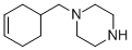 structure of CAS# 436099-82-0, 1-Cyclohex-3-Enylmethyl-Piperazine;Zinc00300642