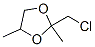 CAS#: 4362-39-4， 2-(Chloromethyl)-2,4-Dimethyl-1,3-Dioxolane