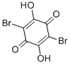 structure of CAS# 4370-59-6, 2,5-Dibromo-3,6-dihydroxyquinone;2,5-Dibromo-3,6-Dihydroxy-1,4-Benzoquinone;2,5-Dibromo-3,6-Dihydroxy-P-Benzoquinone;2,5-Dibromo-3,6-Dihydroxy-Cyclohexa-2,5-Diene-1,4-Dione