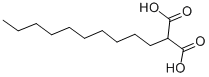 结构式 CAS# 4372-29-6, 癸基丙二酸