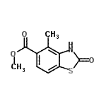 CAS#: 437651-66-6， Methyl 4-Methyl-2-Oxo-2,3-Dihydro-1,3-Benzothiazole-5-Carboxylate