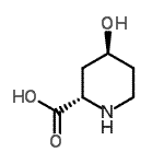 CAS#: 4382-31-4， (2S,4S)-4-Hydroxy-2-Piperidinecarboxylic Acid