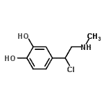 CAS#: 438210-76-5， 4-[1-Chloro-2-(Methylamino)Ethyl]-1,2-Benzenediol
