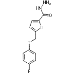 CAS#: 438221-91-1， 5-[(4-Fluorophenoxy)Methyl]-2-Furohydrazide