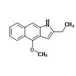 CAS#: 438587-63-4， 2-Ethyl-4-Methoxy-1H-Benzo[f]Indole