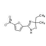 CAS#: 438622-37-8， 5-Ethyl-5-Methyl-3-(5-Nitro-2-Furyl)-2,5-Dihydro-1,2,4-Oxadiazole