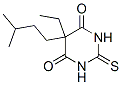 CAS 登录号:4388-79-8, 5-乙基-2,3-二氢-5-(3-甲基丁基)-2-硫代-4,6(1H,5H)-嘧啶二酮