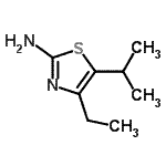 CAS#: 439146-03-9， 4-Ethyl-5-Isopropyl-1,3-Thiazol-2-Amine