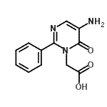 CAS#: 439910-96-0， (5-Amino-6-Oxo-2-Phenyl-1(6H)-Pyrimidinyl)Acetic Acid