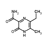 CAS#: 440124-22-1， 6-Ethyl-5-Methyl-3-Oxo-3,4-Dihydro-2-Pyrazinecarboxamide