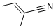 structure of CAS# 4403-61-6, 2-Methyl-2-Butenenitrile;2-Methylbut-2-Enenitrile;2-Butenenitrile, 2-Methyl-;2-Methylcrotononitrile