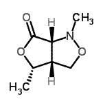 CAS#: 440356-62-7， (3aR,4S,6aR)-1,4-Dimethyltetrahydro-3H,6H-Furo[3,4-c][1,2]Oxazol-6-One