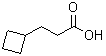 结构式 CAS# 4415-84-3, 3-环丁基丙酸