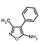 CAS#: 4416-71-1， 3-Methyl-4-Phenyl-1,2-Oxazol-5-Amine