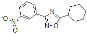 structure of CAS# 442571-86-0, 5-Cyclohexyl-3-(3-Nitrophenyl)-1,2,4-Oxadiazole;5-Cyclohexyl-3-(3-Nitrophenyl)-1,2,4-Oxadiazole