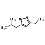 CAS#: 442886-86-4， 3-Ethyl-5-Isobutyl-1H-Pyrazole
