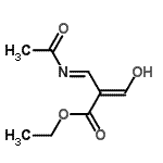 CAS#: 443130-42-5， Ethyl (E)-2-[(E)-Acetyliminomethyl]-3-Hydroxy-Prop-2-Enoate
