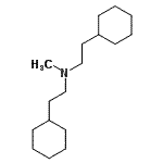CAS#: 4432-75-1， 2-Cyclohexyl-N-(2-Cyclohexylethyl)-N-Methylethanamine
