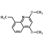 CAS#: 443687-63-6， 8-Ethyl-2,4-Dimethoxyquinoline