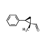 CAS#: 443889-61-0， (1S,2R)-1-Methyl-2-Phenylcyclopropanecarbaldehyde