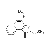 CAS#: 443911-42-0， 2-Ethyl-4-Methoxy-1H-Benzo[g]Indole