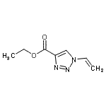 CAS#: 444024-10-6， Ethyl 1-Vinyl-1H-1,2,3-Triazole-4-Carboxylate