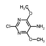 CAS#: 444151-94-4， 2-Chloro-4,6-Dimethoxy-Pyrimidin-5-Amine