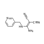 CAS#: 444309-43-7， {Amino[(3-Pyridinylmethyl)Amino]Methylene}Malononitrile