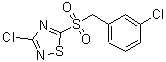 CAS#: 444791-18-8， 3-Chloro-5-[(3-Chlorobenzyl)Sulfonyl]-1,2,4-Thiadiazole