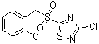 CAS#: 444791-20-2， 3-Chloro-5-[(2-Chlorobenzyl)Sulfonyl]-1,2,4-Thiadiazole