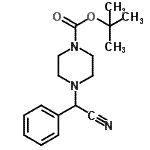 CAS#: 444891-21-8， Tert-Butyl 4-(Cyano-Phenyl-Methyl)Piperazine-1-Carboxylate