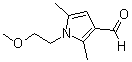 结构式 CAS# 445023-46-1, 1-(2-甲氧基乙基)-2,5-二甲基-1H-吡咯-3-甲醛