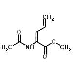CAS#: 445262-96-4， Methyl (2E)-2-Acetamido-2,4-Pentadienoate