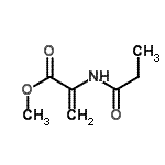 CAS#: 445396-91-8， Methyl 2-(Propionylamino)Acrylate